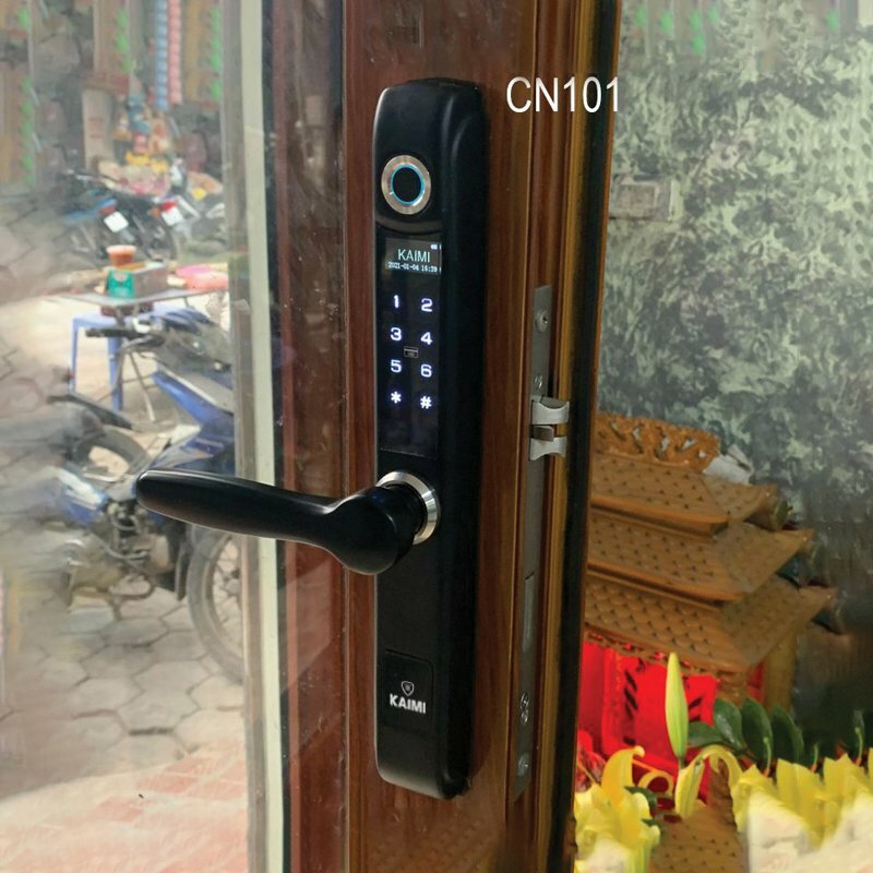 Khóa Cửa Nhôm CG9 Màu Đen